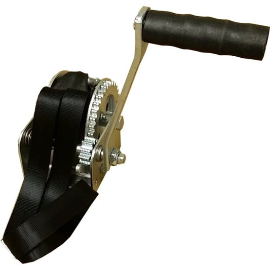 Dutton-Lainson® DL-900S 900 Pound Trailer Winch with Black Strap & Hook.
