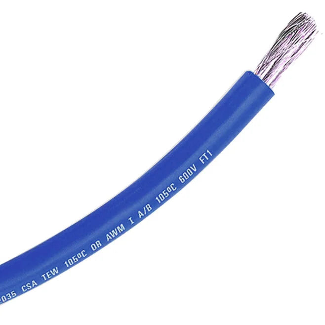 14 Gauge Blue Marine Tined Wire per Foot