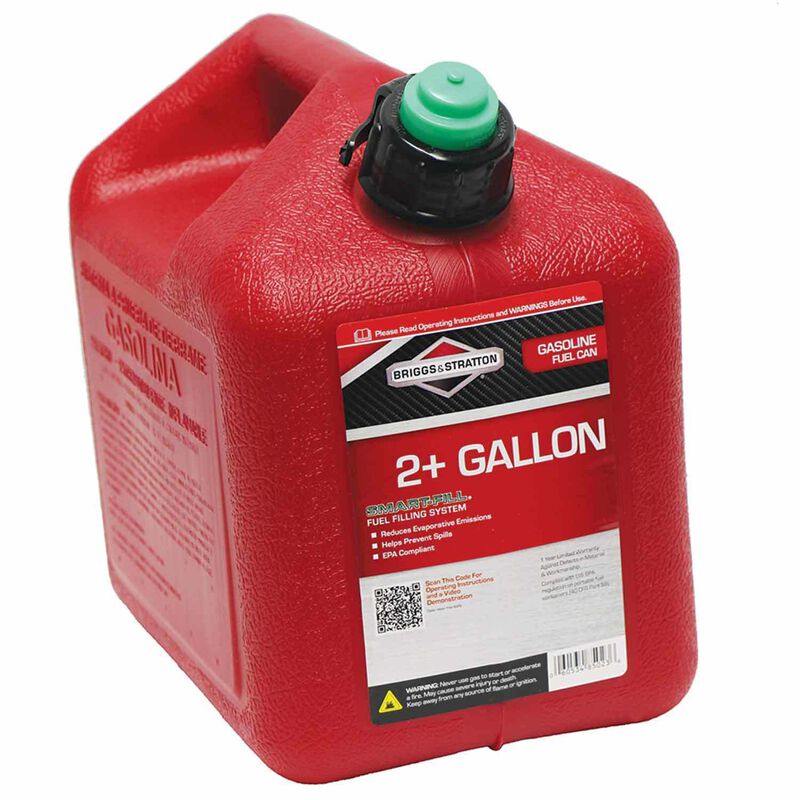 Briggs & Stratton 84023 FMD & EPA Compliant Gas Can 2.5 Gallon