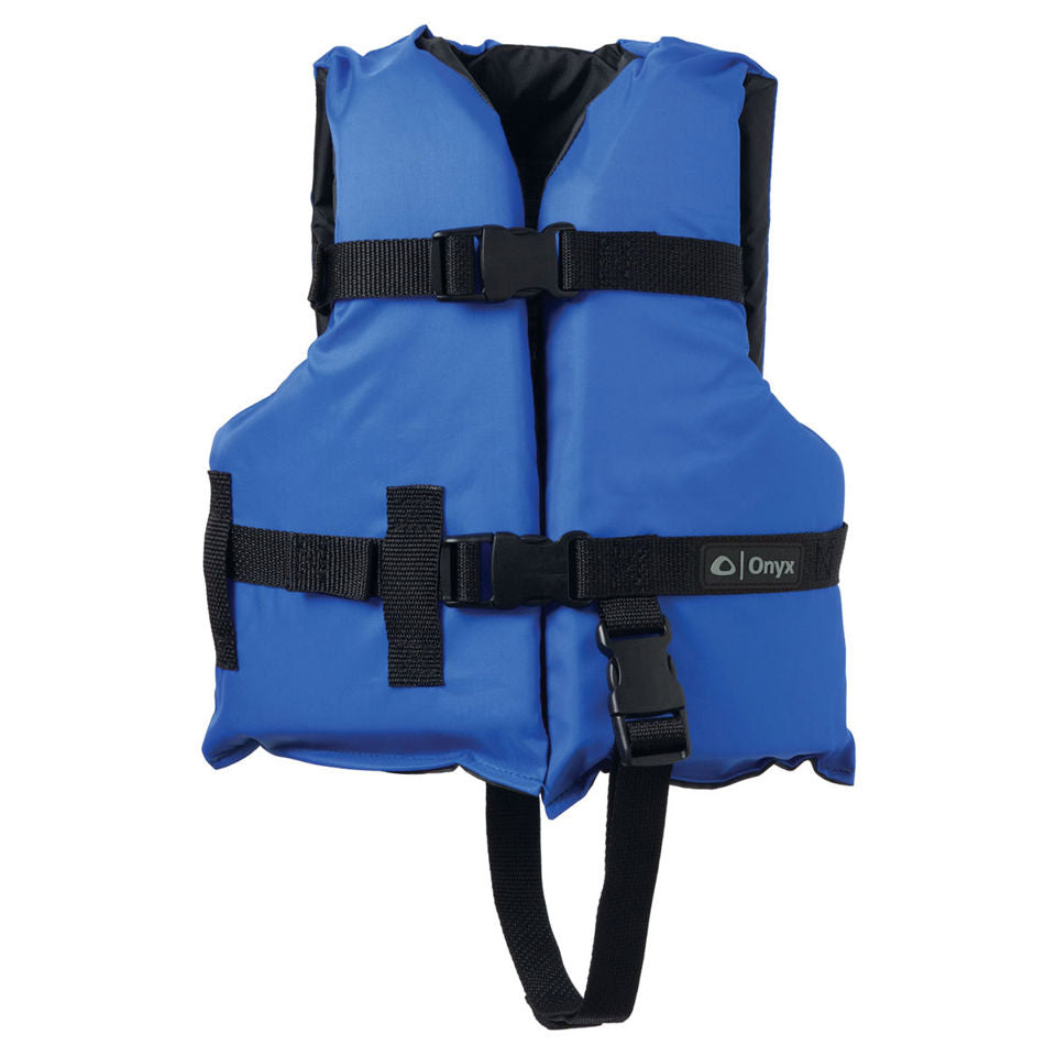 Onyx General Purpose Life Vest Child PFD, Blue.