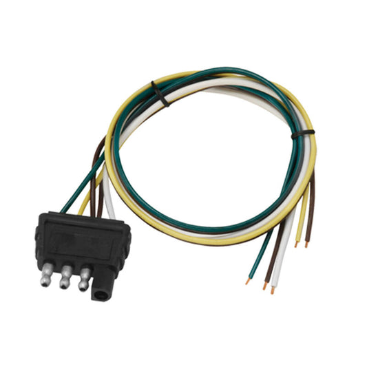 WaterLand 4-Flat Connector Harness Male & Female - Trailer End.