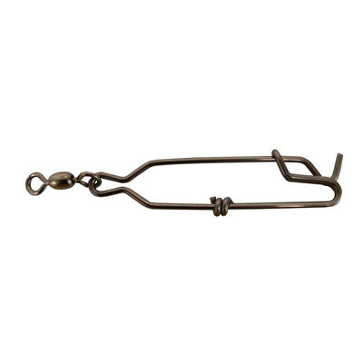 Hi-Liner 4″ Stainless Steel Mini Longline Snap with 4/0 Swivel