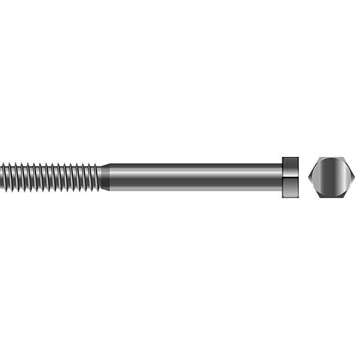 Cap Screw - Hex Head, 3/8"-16 x 6"  18-8 Stainless Steel.
