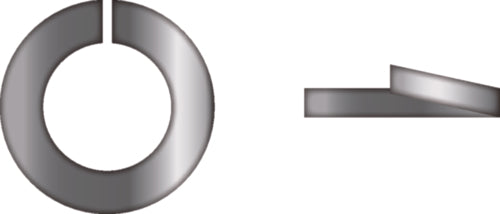 SeaChoice Stainless Steel Lock Washer, 1/2" Inch.