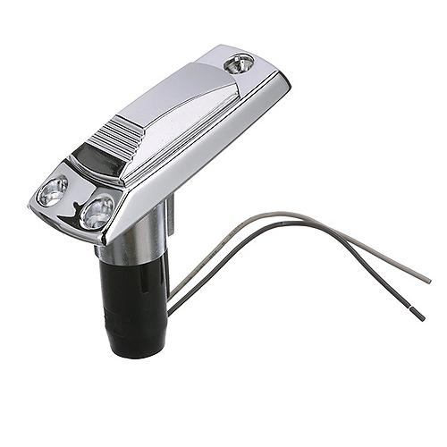 SeaChoice LED All-Round Light for Boating, Stow-A-Way Aluminum Light, 24-1/8".
