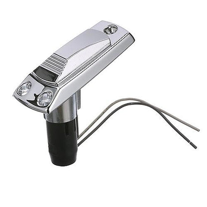 SeaChoice LED All-Round Light for Boating, Stow-A-Way Aluminum Light, 24-1/8".