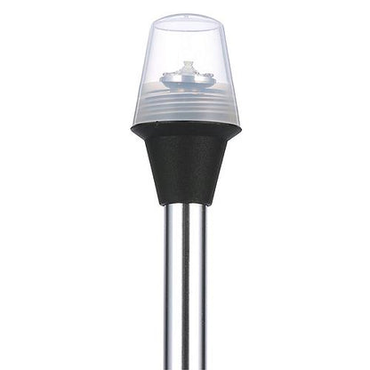 SeaChoice LED All-Round Light for Boating, Stow-A-Way Aluminum Light, 24-1/8".