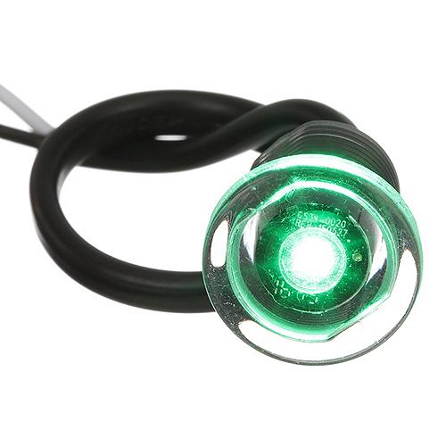 SeaChoice 05511 LED Mini Accent Livewell Light, Green.