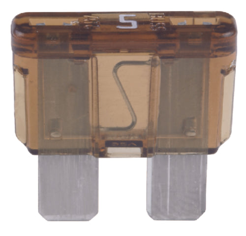 SeaChoice 5 Amp ATC Blade Fuses - 5 Pack.