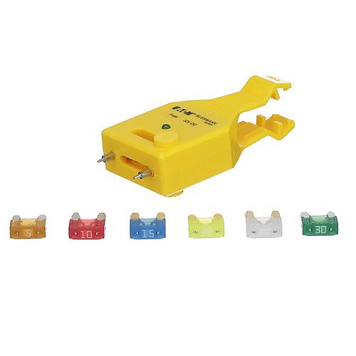 SeaChoice ATM Fuse Value Pack, Contains 42 Assorted ATM Fuses and Tester, for Auto, Marine or Electronics Applications Up to 12V.
