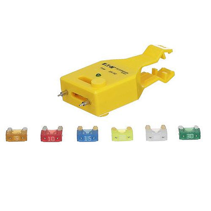 SeaChoice ATM Fuse Value Pack, Contains 42 Assorted ATM Fuses and Tester, for Auto, Marine or Electronics Applications Up to 12V.