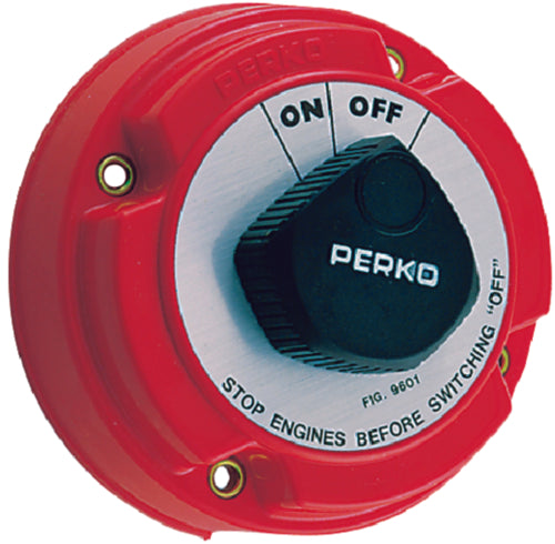 Perko Main Battery Switch Without Lock - 1 Battery 250 Amp