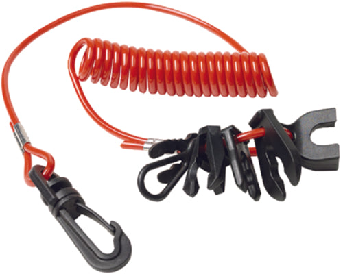 SeaChoice Universal Replacement Lanyard With 7 Key for Kill Switch.
