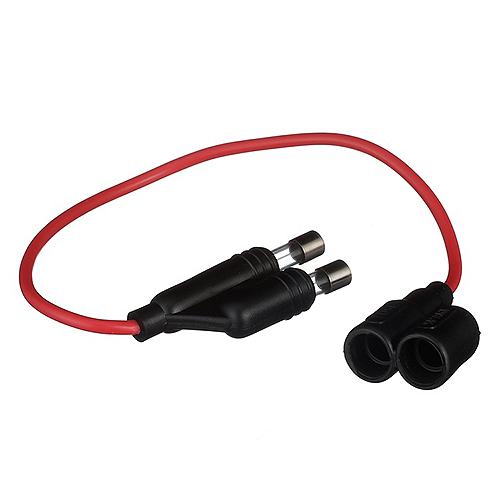 SeaChoice Watertight In-Line Fuse Holder with Spare (2 Fuses Included).