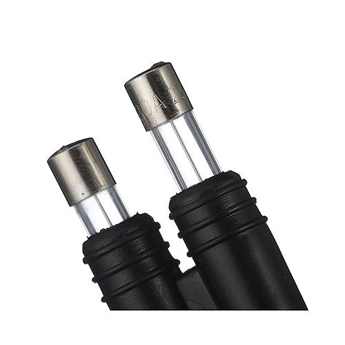 SeaChoice Watertight In-Line Fuse Holder with Spare (2 Fuses Included).
