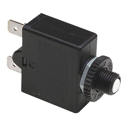 SeaChoice Circuit Breaker, Mini, Push to Reset, 5 Amp.