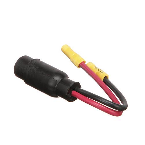 SeaChoice Trolling Motor Plug, Straight Female, Motor Side, 6 in. Lead Wires.