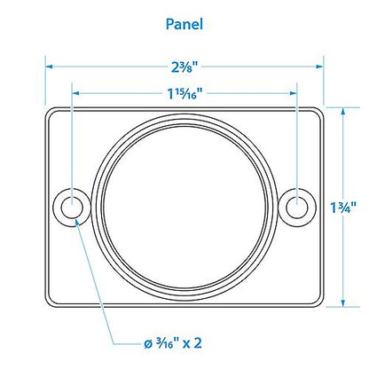 SeaChoice 14999 Dual USB Charger - 12 Volt.