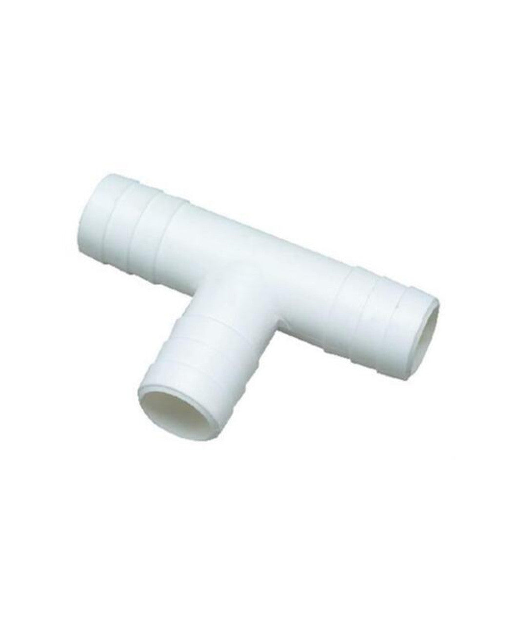 SeaChoice Products 18251 - WHITE - Plastic Plumbing Tee - 1-1/8" Inch.