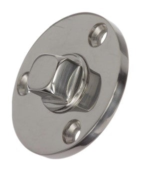 SeaChoice Garboard Stainless Steel 1/2" x 2" Inch Drain and Plug.