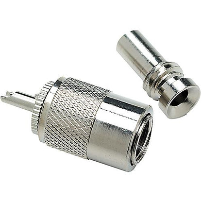 SeaChoice PL259 w/ UG175 Adapter, VHF Cable Antenna Connector.