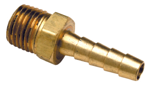 SeaChoice Brass Male Hose Barb 5/16" x 3/8" NPT.