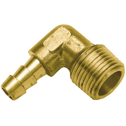 SeaChoice 20861 90 Degree Brass Fuel Elbow 3/8" x 3/8" NPT.