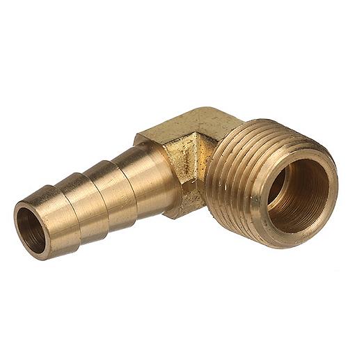 SeaChoice 20861 90-Degree Brass Fuel Elbow 3/8" x 3/8" NPT.