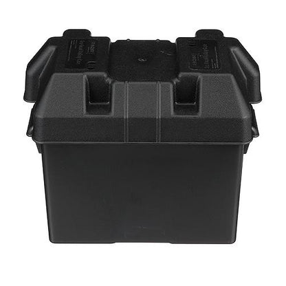 SeaChoice USCG-Approved Marine Group 24 Series Standard Battery Box with Strap &amp; Mounting Kit.