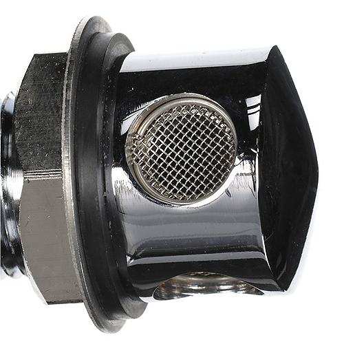 SeaChoice Thru Hall Fuel Tank Vent, Chrome-Plated Brass, 5/8 in., 90 Degree.