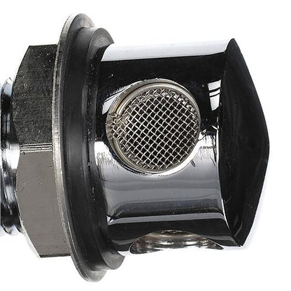 SeaChoice Thru Hall Fuel Tank Vent, Chrome-Plated Brass, 5/8 in., 90 Degree.