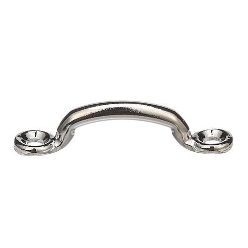 SeaChoice Multi-Purpose Nickel Plated Brass Wire Eye Strap 1-1/4" Inch.