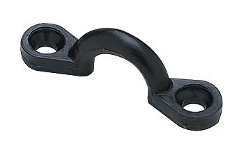 SeaChoice Black Nylon Eye Strap - 1-7/8" L x 11/32" ID Eye. Each