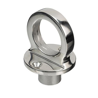 SeaChoice 316 Stainless Steel Lifting Eye Without Cleat, 1-1/2" ID Ring Eye.