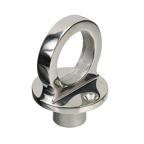 SeaChoice 316 Stainless Steel Lifting Eye Without Cleat, 1-1/2" ID Ring Eye.