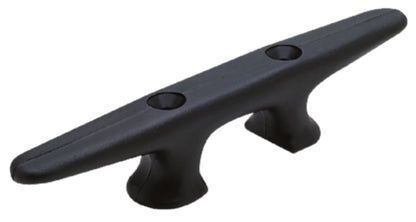 SeaChoice Black Nylon Cleat, 10" Inch, 1" Inch Max Rope Size.