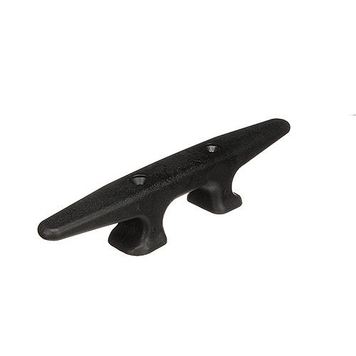 SeaChoice Black Nylon Cleat, 10" Inch, 1" Inch Max Rope Size.