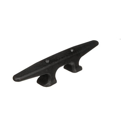 SeaChoice Black Nylon Cleat, 10" Inch, 1" Inch Max Rope Size.