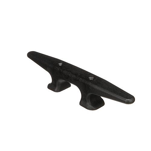 SeaChoice Black Nylon Cleat, 10" Inch, 1" Inch Max Rope Size.