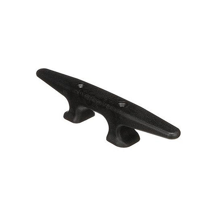 SeaChoice Black Nylon Cleat, 10" Inch, 1" Inch Max Rope Size.