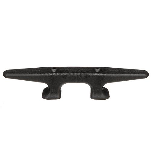 SeaChoice Black Nylon Cleat, 10" Inch, 1" Inch Max Rope Size.