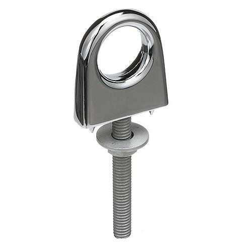 SeaChoice 33531 Single Shank Bow Eye for Tow Lines or Boat Trailer Winch Hook, 3 in. Shank, 1 in. Eye Diameter.