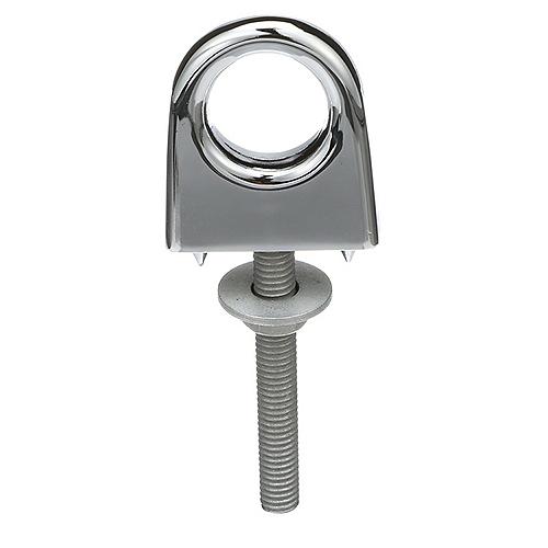 SeaChoice 33531 Single Shank Bow Eye for Tow Lines or Boat Trailer Winch Hook, 3 in. Shank, 1 in. Eye Diameter.