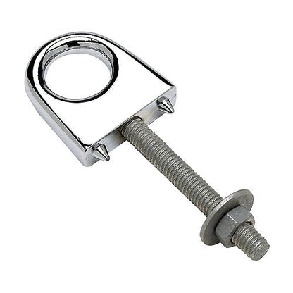 SeaChoice 33531 Single Shank Bow Eye for Tow Lines or Boat Trailer Winch Hook, 3 in. Shank, 1 in. Eye Diameter.