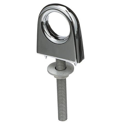 SeaChoice 33531 Single Shank Bow Eye for Tow Lines or Boat Trailer Winch Hook, 3 in. Shank, 1 in. Eye Diameter.