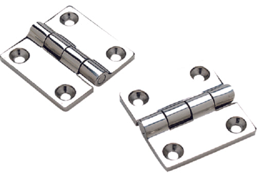 SeaChoice Stainless Steel Butt Hinges 1-1/2" x 1-1/2" Inch.