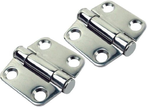 SeaChoice Stainless Steel Friction Hinge 1-1/2" x 1-9/16".