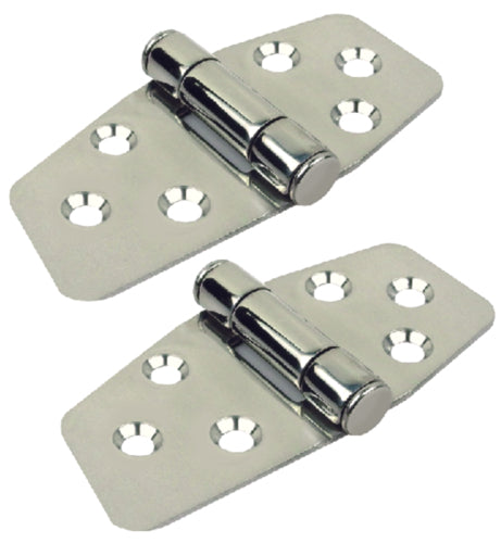 SeaChoice Friction Hinge 1-9/16" x 3" Stainless Steel.