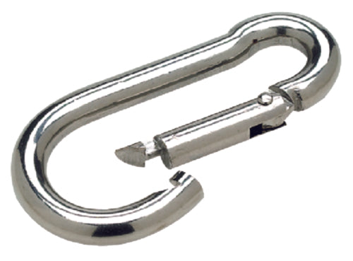 SeaChoice Safety Spring Hook Stainless Steel 5/16" x 3-1/4" Inch.