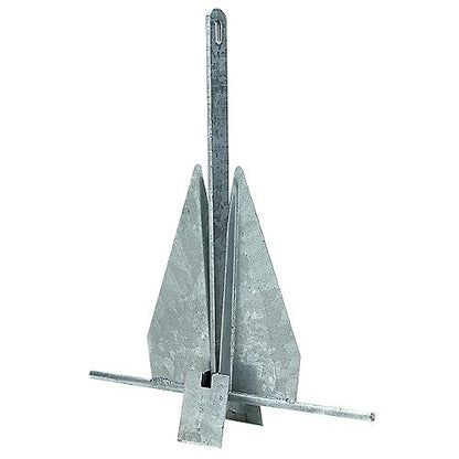 SeaChoice Hot Dipped Galvanized Deluxe Anchor Size 8S 17' to 24' Boat.